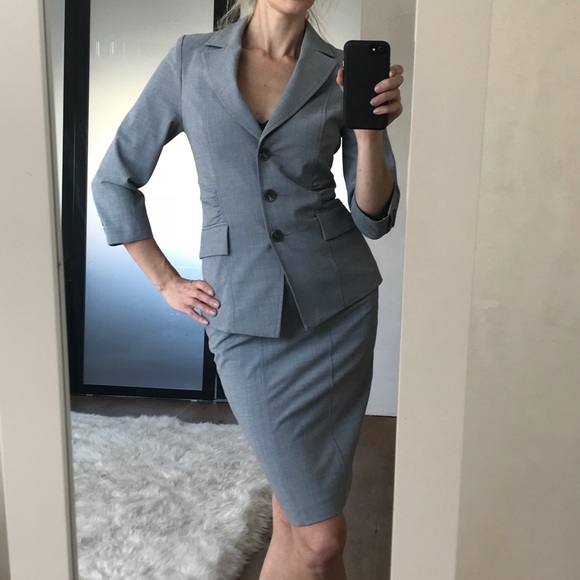 le chateau blazer dress